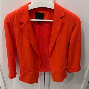Dynamite Women's Bright Orange Blazer